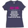 July Girl Hated By Many Ladies Fitted T-Shirt