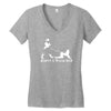 mens funny whisky parody Women's V-Neck T-Shirt