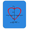 geek love shirt Mousepad