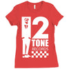 2 tone records Ladies Fitted T-Shirt