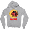 mad bull Zipper Hoodie