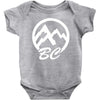 bc mountains british col Baby Bodysuit