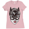 catwoman Ladies Fitted T-Shirt