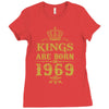 kings are born in 1969 Ladies Fitted T-Shirt