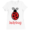 lady bug Ladies Fitted T-Shirt