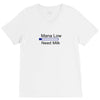 gaming mana low need milk V-Neck Tee