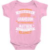 Super Cool Grandson Of A Freaking Awesome Mother Baby Onesie