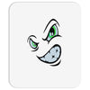 angry cartoon face Mousepad