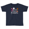 peace love rabbits Toddler T-shirt