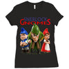 Sherlock Gnomes Ladies Fitted T-Shirt