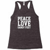 peace Love Racerback Tank