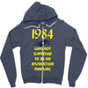george orwell   1984 Zipper Hoodie