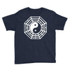 i ching ying and yang Youth Tee