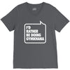 i'd rather be doing gymkhana V-Neck Tee
