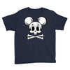 skull mickey 2 Youth Tee