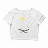 on the top (mountain) Crop Top