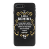 i am a gemini iPhone 7 Plus Case