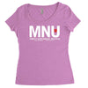 movie t shirt inspired by the superb film   district 9 Women's Triblend Scoop T-shirt