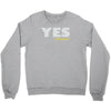 yes i know Crewneck Sweatshirt