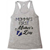 mommys first mothers day Racerback Tank