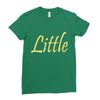little (2) Ladies Fitted T-Shirt