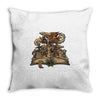 ancient tale Throw Pillow