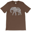 elephant filled pattern cool T-Shirt