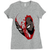 deadpool Ladies Fitted T-Shirt