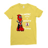 merc with a mouth Ladies Fitted T-Shirt