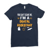 dental assistant halloween Ladies Fitted T-Shirt