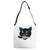 balck cat Adjustable Strap Totes