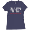 says who wisemenknownothing Ladies Fitted T-Shirt