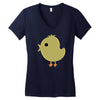 chicken baby Women's V-Neck T-Shirt
