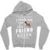 true friend (boxer) Zipper Hoodie