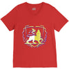 lion of judah rasta reggae roots clothing V-Neck Tee