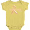Survivor Of Uterine Cancer Baby Bodysuit
