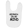 georgia is my mind Baby Bibs