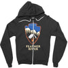 oakland feather river camp Zipper Hoodie