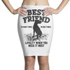 Best Friend Great Dane Pencil Skirts