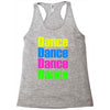 dance dance Racerback Tank