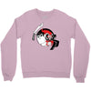 samurai jack and aku yin yang Crewneck Sweatshirt