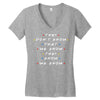 They Don't That We Know They Know We Know Women's V-Neck T-Shirt