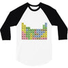 canadian periodic table 3/4 Sleeve Shirt