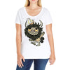 an ode to wild things Ladies Curvy T-Shirt