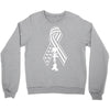 fallen soldier ribbon never forget military Crewneck Sweatshirt