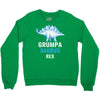 grumpa saurus rex Crewneck Sweatshirt