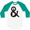 peace and love tshirt party heart tee no war stoner hippie sign ladies 3/4 Sleeve Shirt