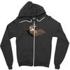 indiana mouse Zipper Hoodie