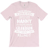 Super Cool Nanny Of A Freaking Awesome Grandson T-Shirt