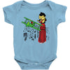 save the princess Baby Onesie